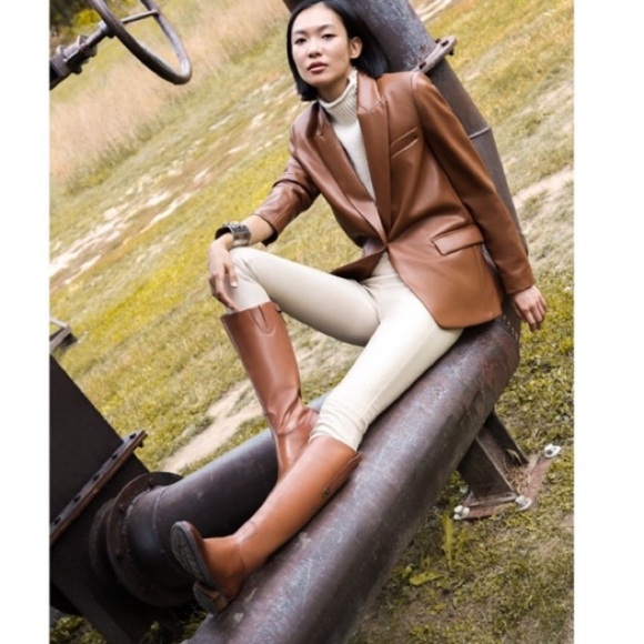 Sam Edelman Penny Leather Riding Boot. - Picture 1 of 14